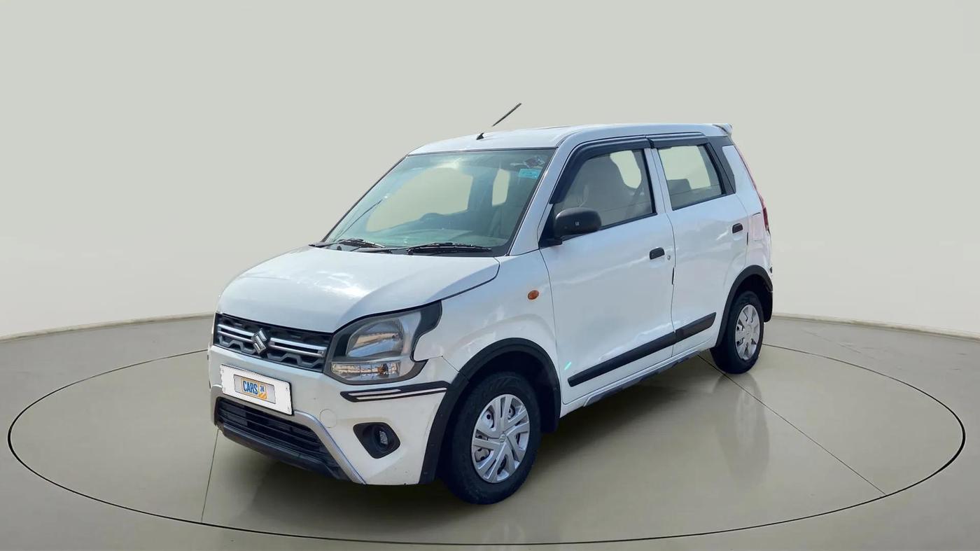 2019 Maruti New Wagon-R LXI CNG 1.0, CNG, Manual, 63,806 km, Left Front Diagonal