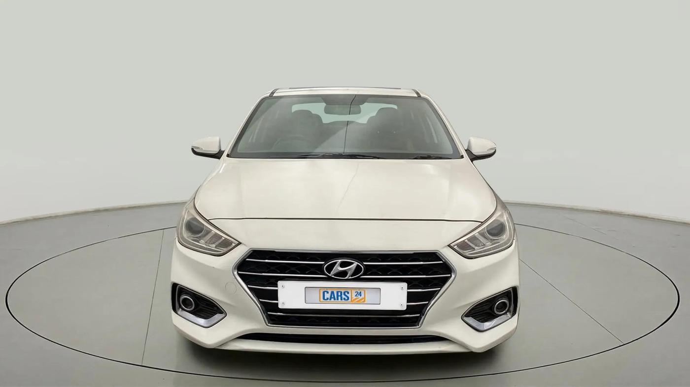 2018 Hyundai Verna 1.6 VTVT SX (O) AT, Petrol, Automatic, 38,696 km, Front