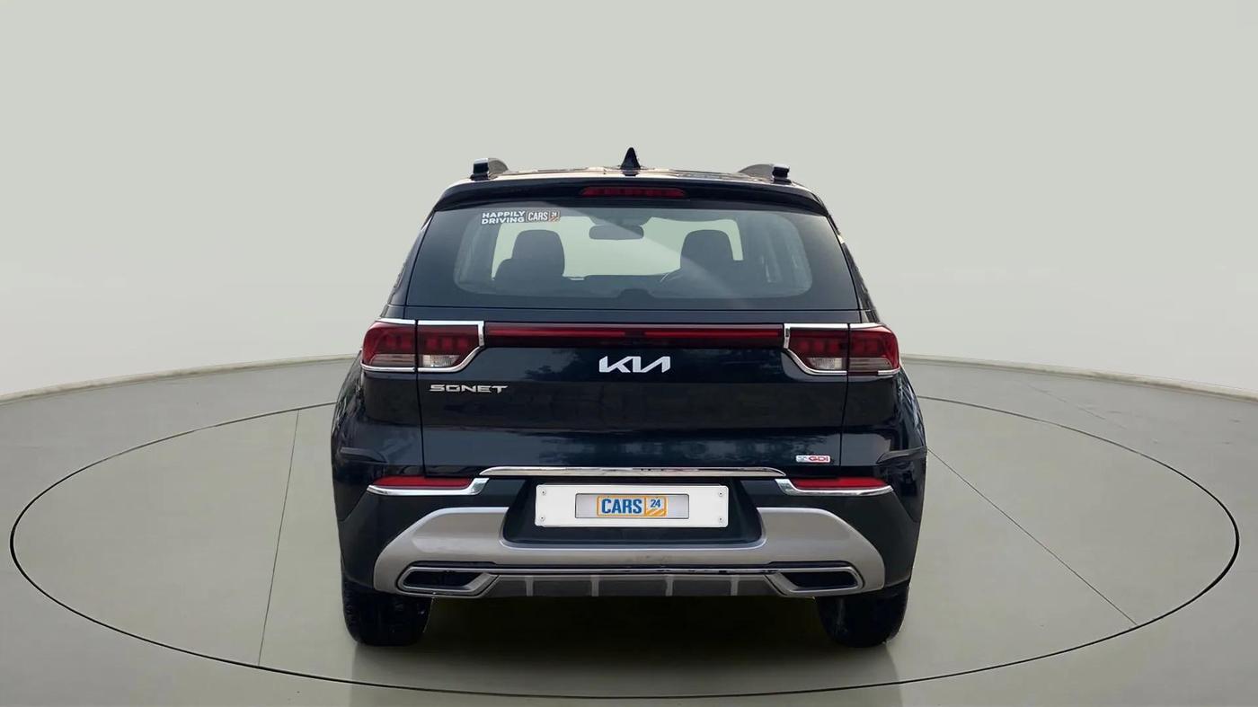 2021 KIA SONET HTX 1.0 DCT, Petrol, Automatic, 53,571 km, Back/Rear