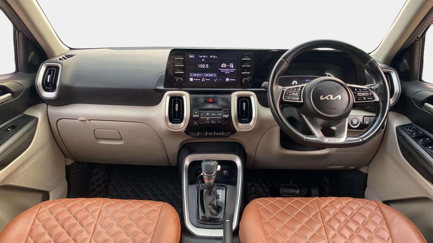 2021 KIA SONET HTX 1.0 DCT, Petrol, Automatic, 53,571 km, Dashboard