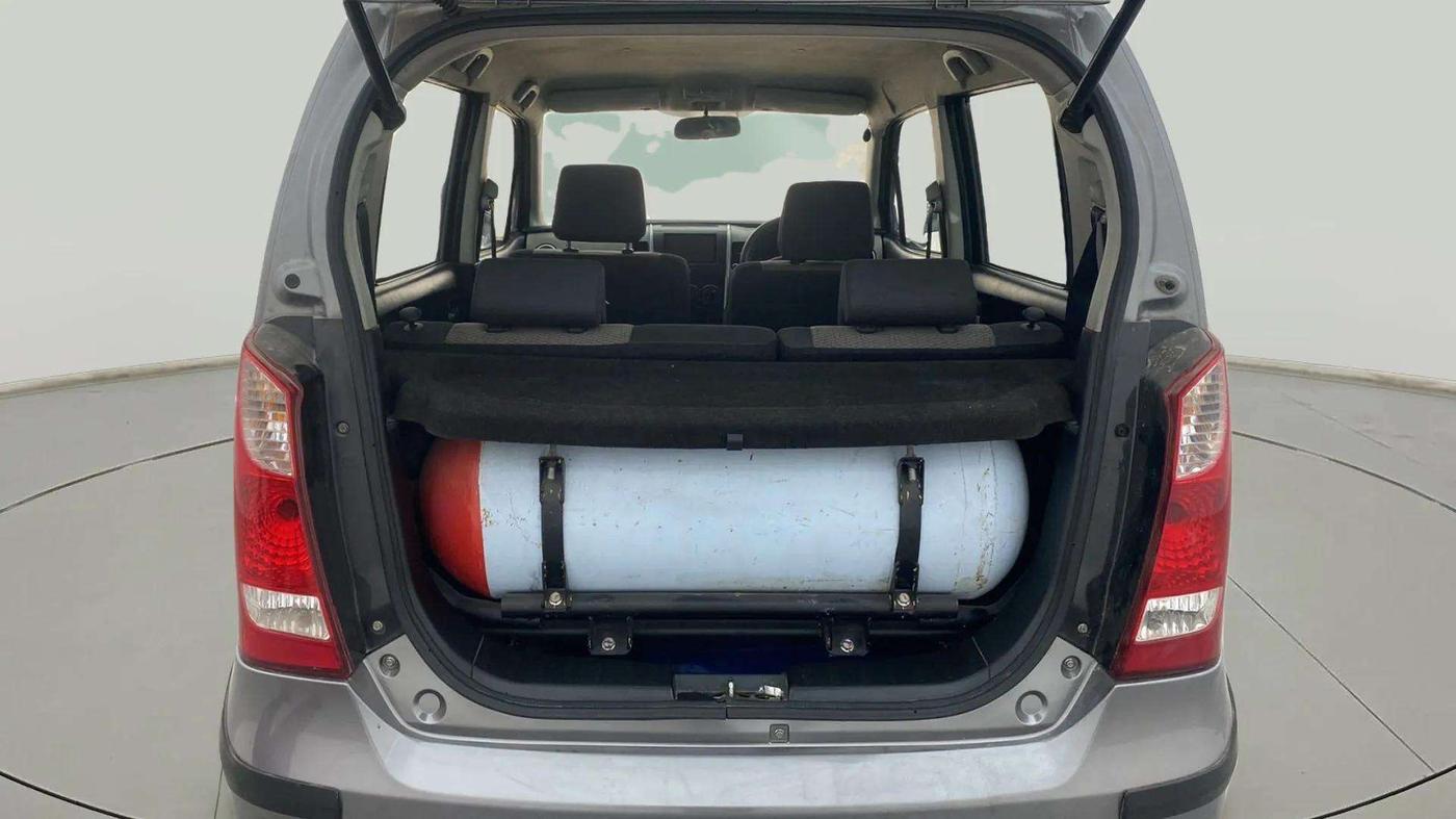 2016 Maruti Wagon R 1.0 LXI CNG, CNG, Manual, 79,977 km, Boot Inside