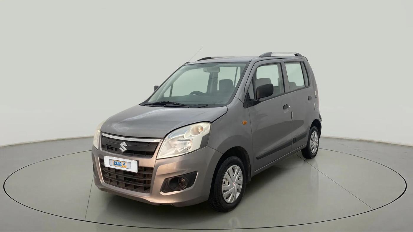 2016 Maruti Wagon R 1.0 LXI CNG, CNG, Manual, 79,977 km, Left Front Diagonal