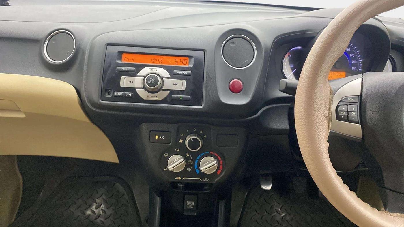2015 Honda Amaze 1.2L I-VTEC S, Petrol, Manual, 73,394 km, Air Conditioner
