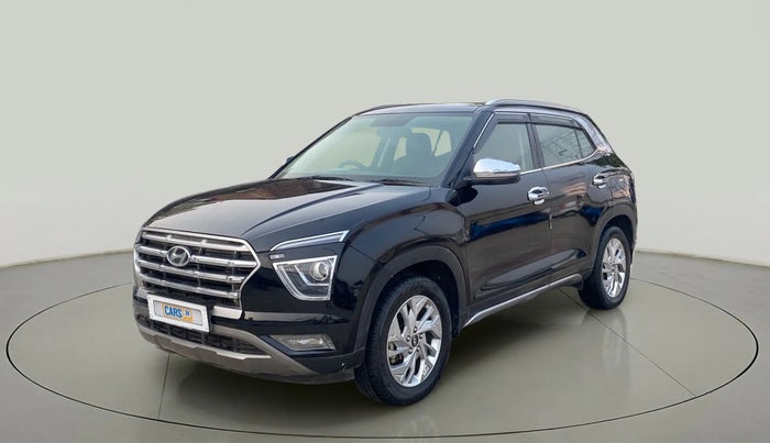 2022 Hyundai Creta EX 1.5 PETROL, Petrol, Manual, 27,986 km, Left Front Diagonal