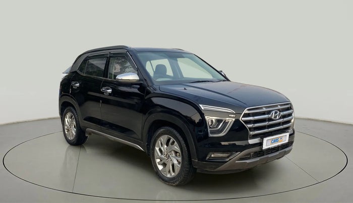 2022 Hyundai Creta EX 1.5 PETROL, Petrol, Manual, 27,986 km, Right Front Diagonal