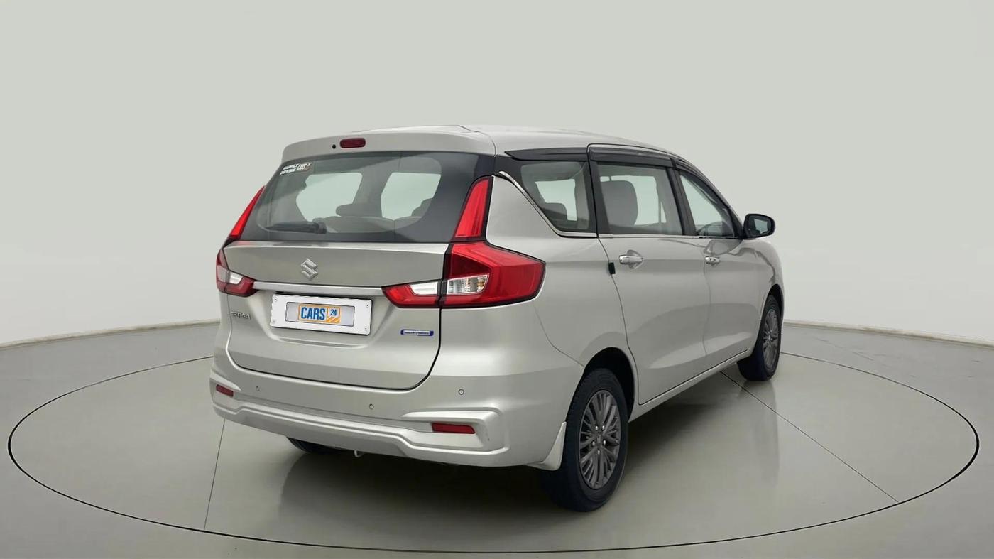 2020 Maruti Ertiga ZXI+ SHVS, Petrol, Manual, 28,471 km, Right Back Diagonal