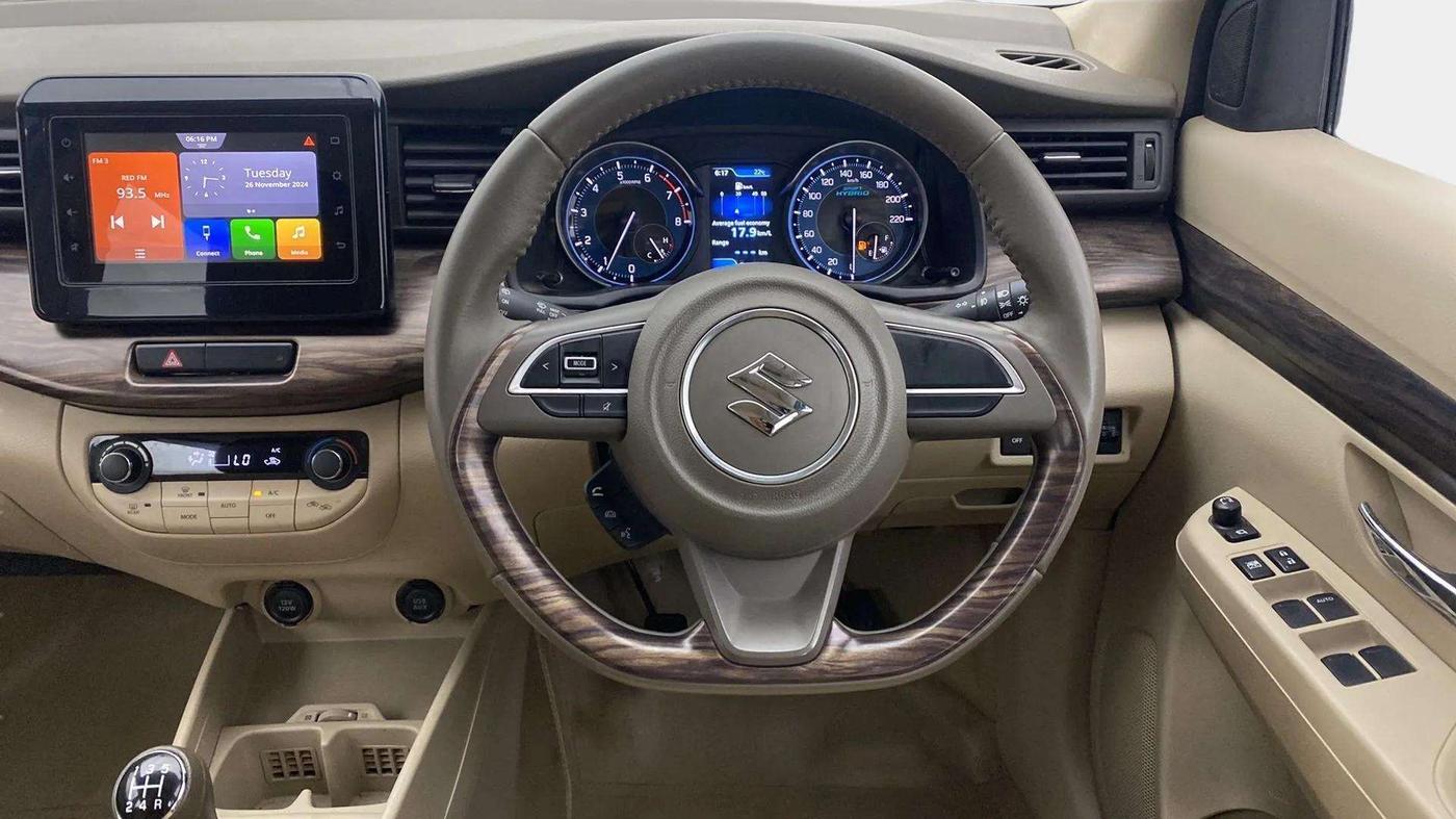 2020 Maruti Ertiga ZXI+ SHVS, Petrol, Manual, 28,471 km, Steering Wheel Close Up