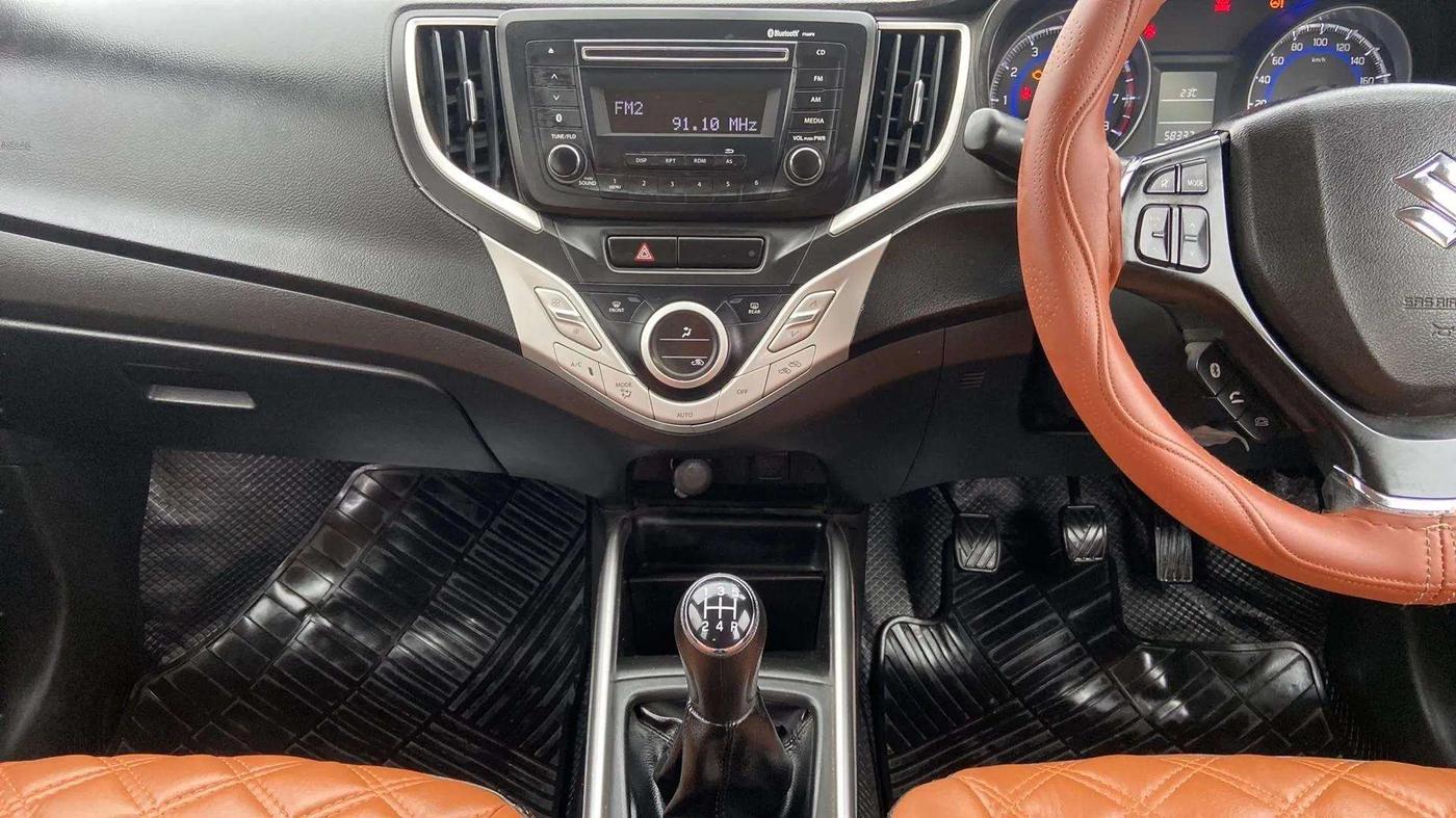 2017 Maruti Baleno DELTA PETROL 1.2, Petrol, Manual, 58,412 km, Air Conditioner