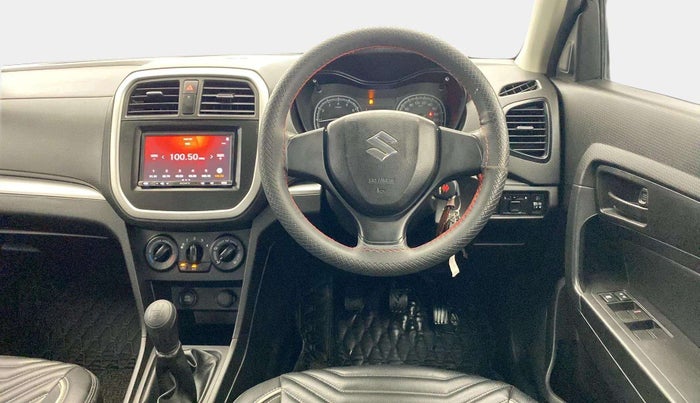 2021 Maruti Vitara Brezza LXI, Petrol, Manual, 26,409 km, Steering Wheel Close Up