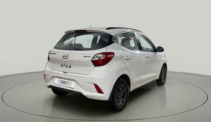 2020 Hyundai GRAND I10 NIOS SPORTZ 1.2 KAPPA VTVT, Petrol, Manual, 10,541 km, Right Back Diagonal