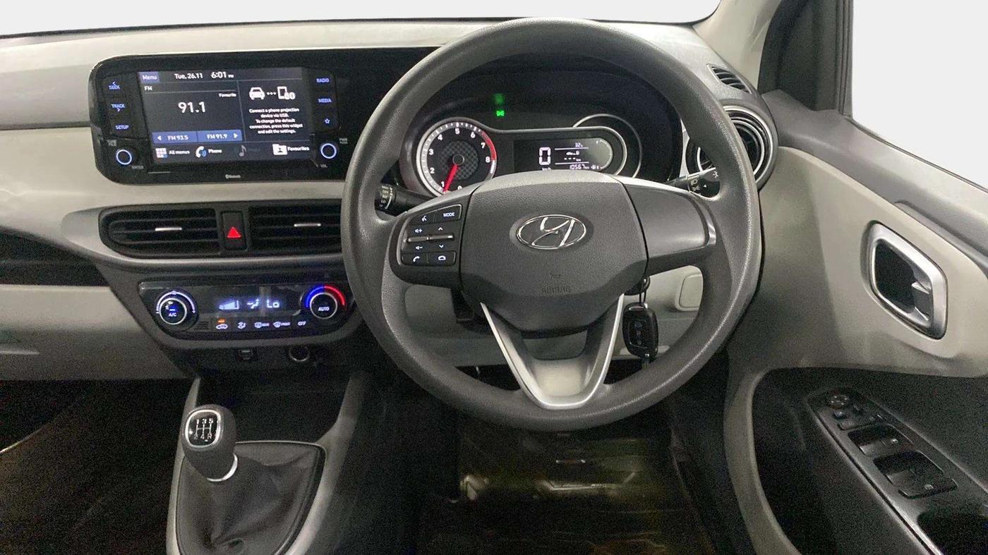 2020 Hyundai GRAND I10 NIOS SPORTZ 1.2 KAPPA VTVT, Petrol, Manual, 10,541 km, Steering Wheel Close Up