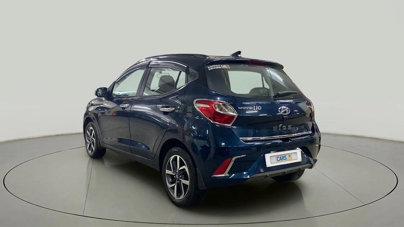 2021 Hyundai GRAND I10 NIOS ASTA 1.2 KAPPA VTVT, Petrol, Manual, 14,172 km, Left Back Diagonal