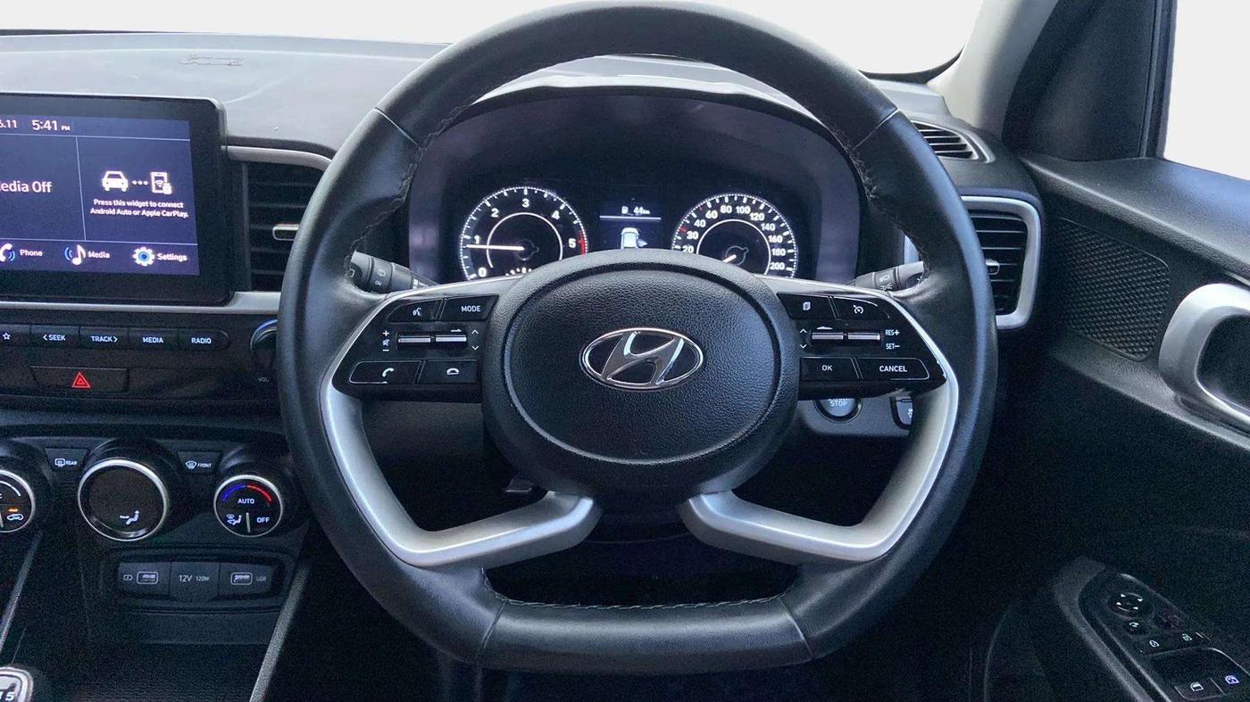 2021 Hyundai VENUE SX 1.5 (O) EXECUTIVE CRDI, Diesel, Manual, 71,607 km, Steering Wheel Close Up