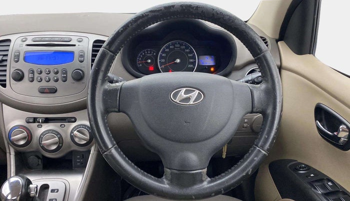 2013 Hyundai i10 SPORTZ 1.2 AT, Petrol, Automatic, 48,598 km, Steering Wheel Close Up