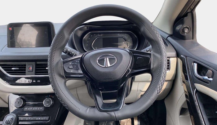 2022 Tata NEXON XZ PLUS PETROL, Petrol, Manual, 21,867 km, Steering Wheel Close Up