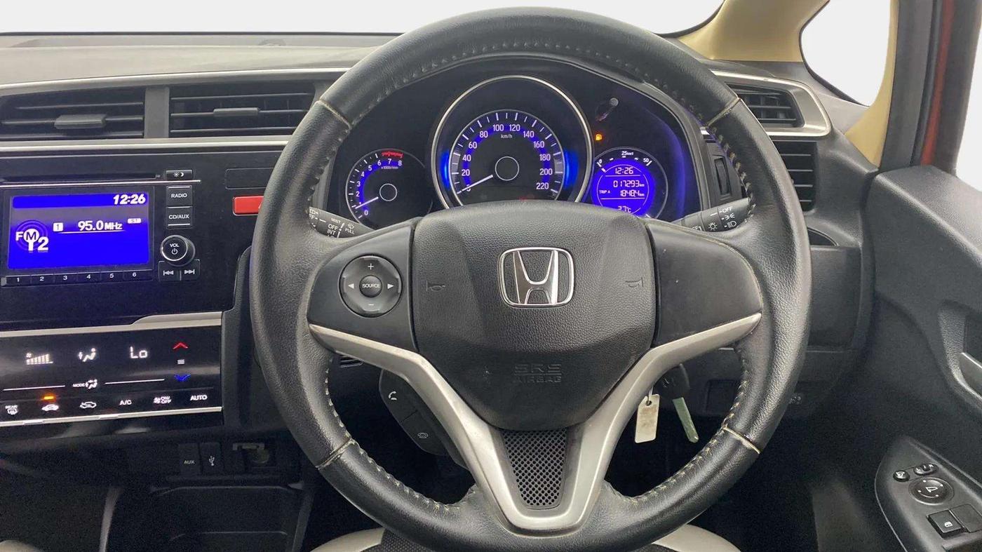 2015 Honda Jazz 1.2L I-VTEC V, Petrol, Manual, 17,316 km, Steering Wheel Close Up