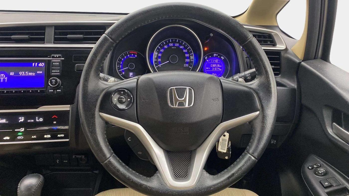 2017 Honda Jazz 1.2L I-VTEC V AT, Petrol, Automatic, 38,712 km, Steering Wheel Close Up