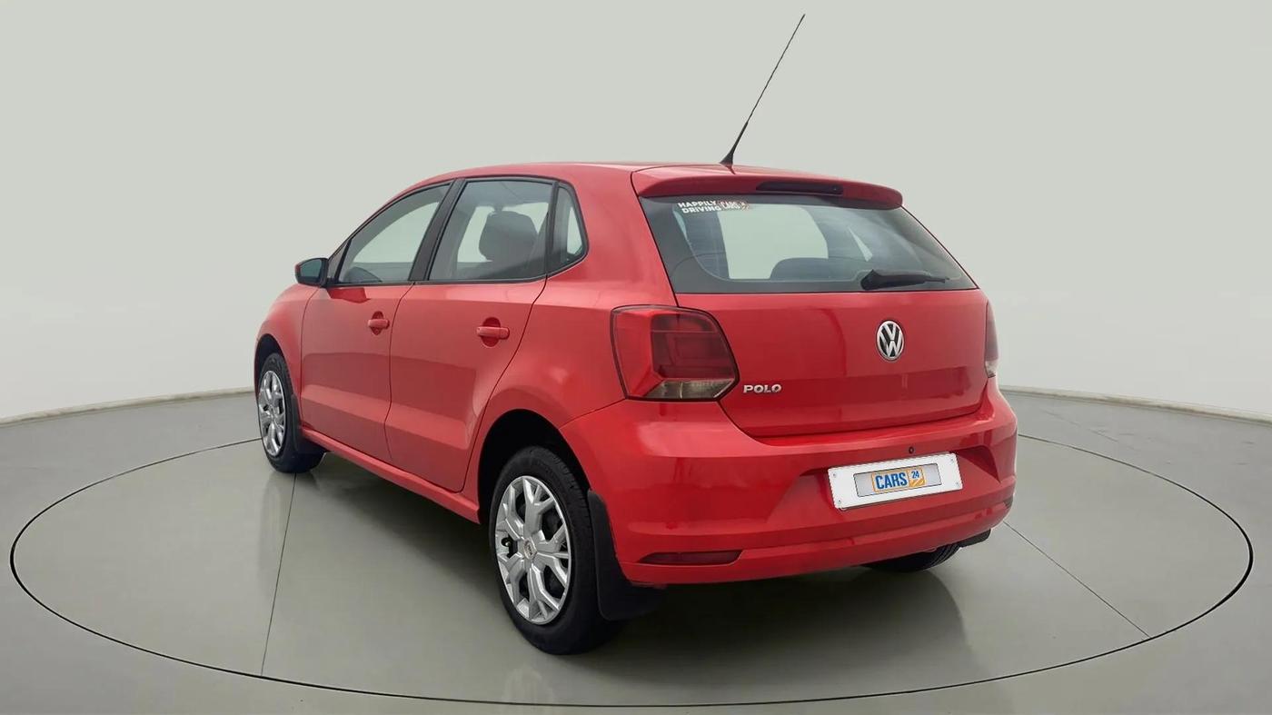 2018 Volkswagen Polo COMFORTLINE 1.0L MPI, Petrol, Manual, 67,043 km, Left Back Diagonal