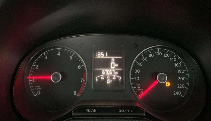 2018 Volkswagen Polo COMFORTLINE 1.0L MPI, Petrol, Manual, 67,043 km, Odometer Image