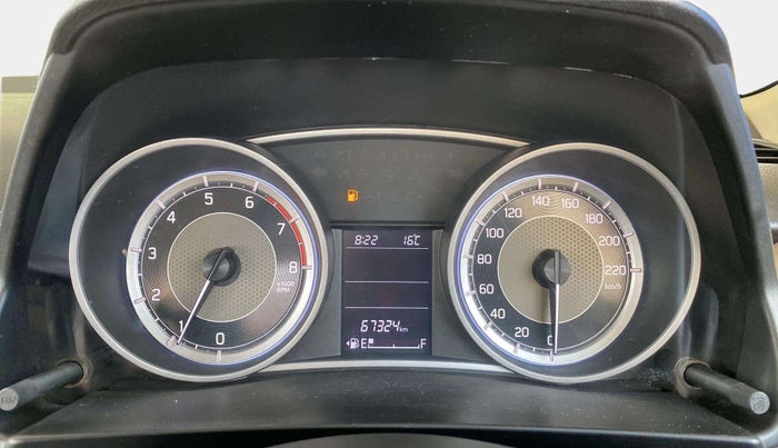 2019 Maruti Dzire ZXI PLUS, Petrol, Manual, 67,393 km, Odometer Image