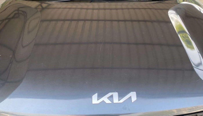 2023 KIA SONET HTE 1.2, Petrol, Manual, 9,743 km, Bonnet (hood) - Minor scratches