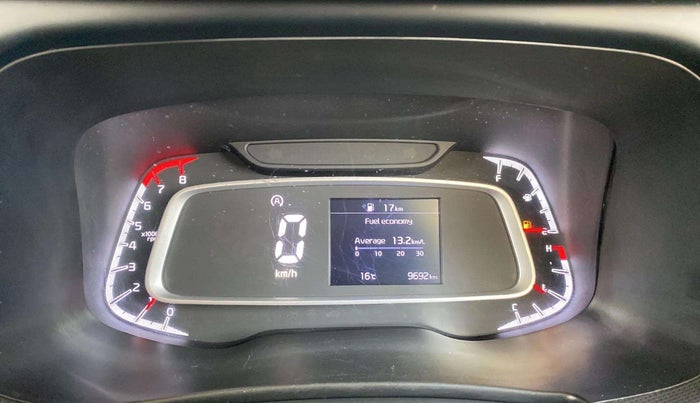 2023 KIA SONET HTE 1.2, Petrol, Manual, 9,743 km, Odometer Image