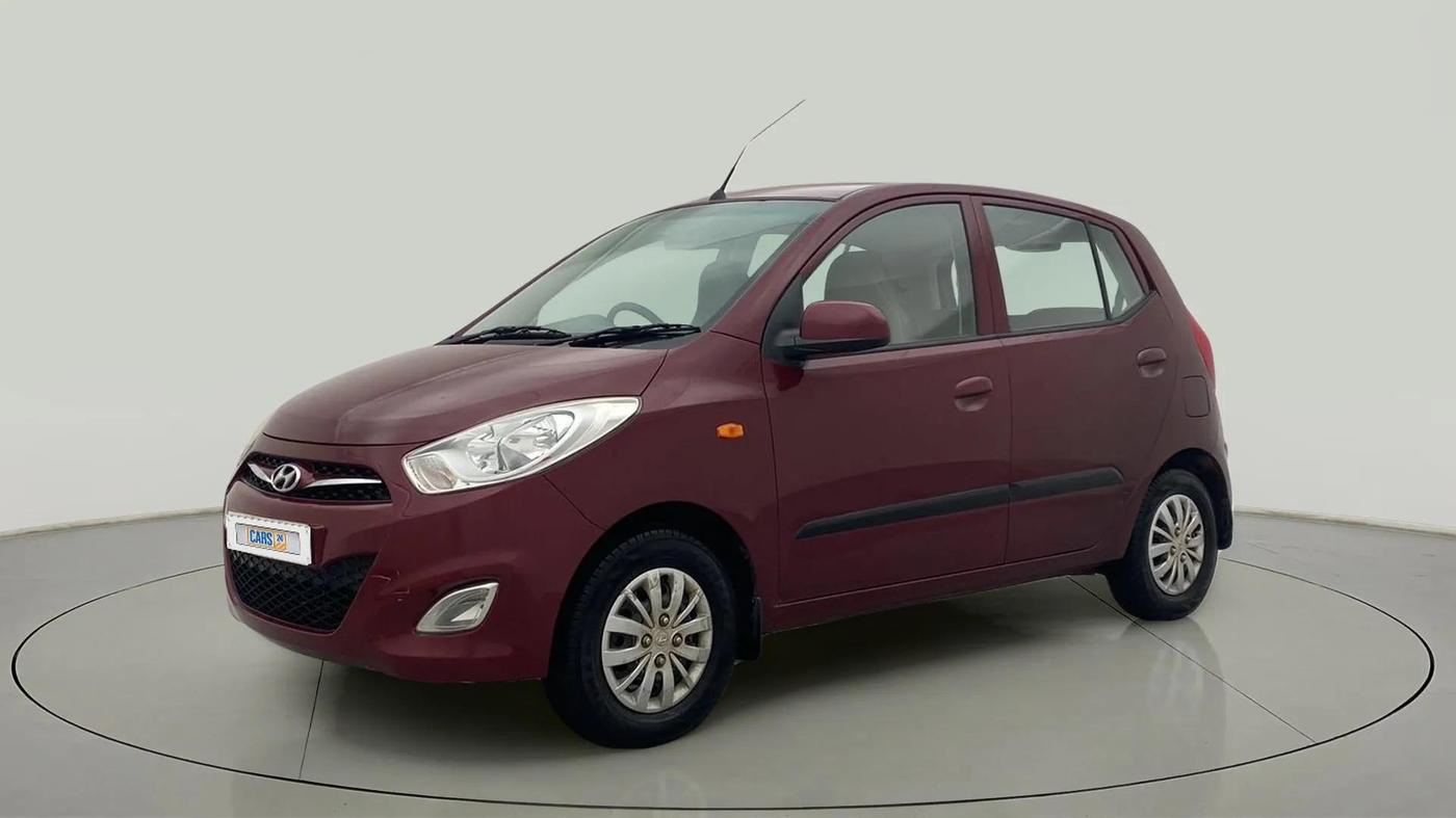 2014 Hyundai i10 SPORTZ 1.1, Petrol, Manual, 28,475 km, Left Front Diagonal