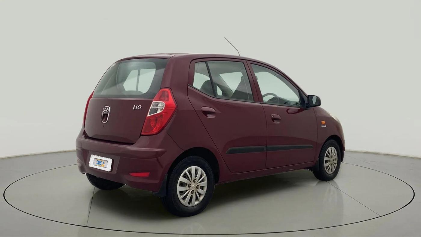 2014 Hyundai i10 SPORTZ 1.1, Petrol, Manual, 28,475 km, Right Back Diagonal