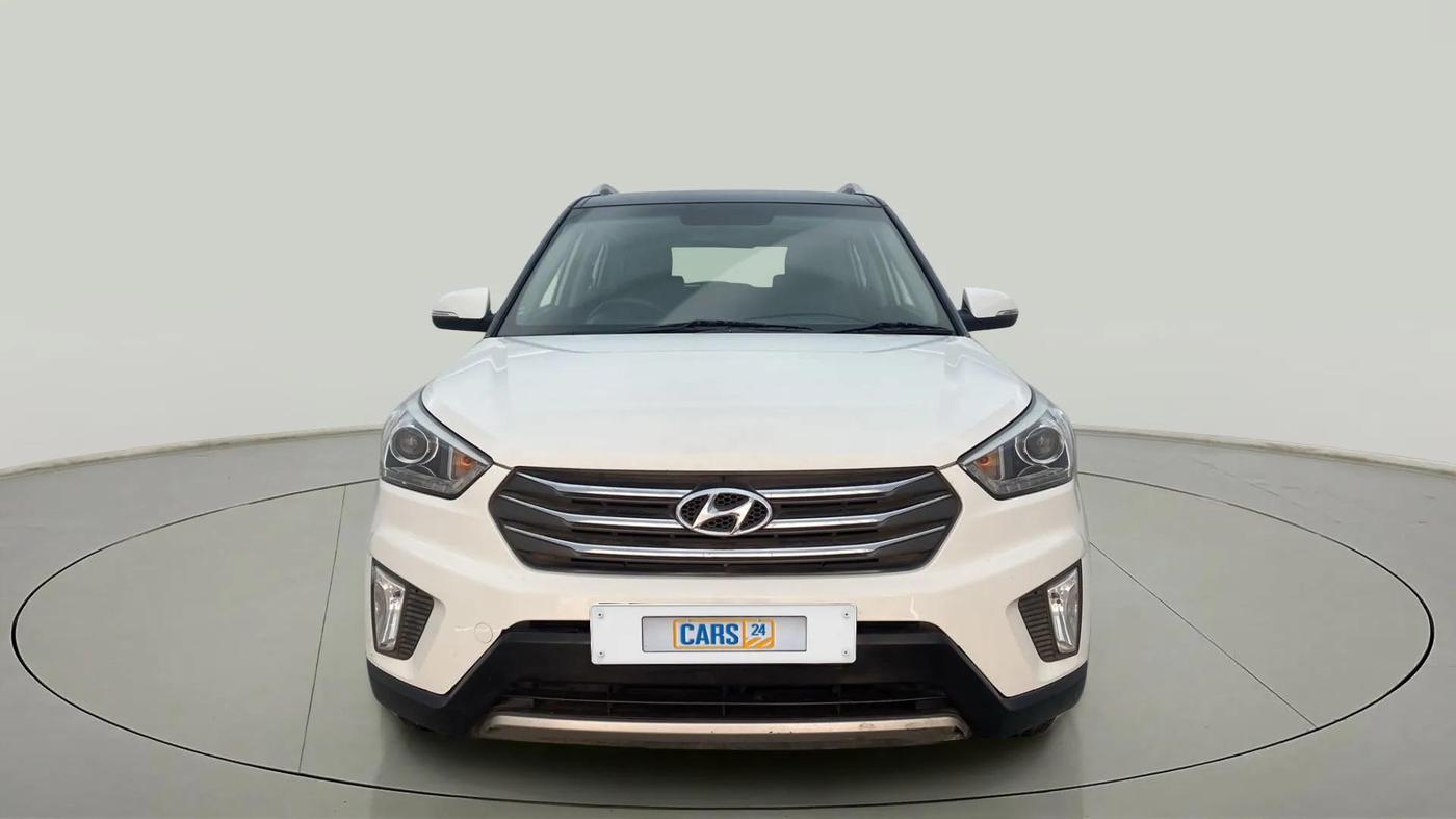 2016 Hyundai Creta SX PLUS  ANNIVERSARY EDITION 1.6 PETROL, Petrol, Manual, 1,01,967 km, Front