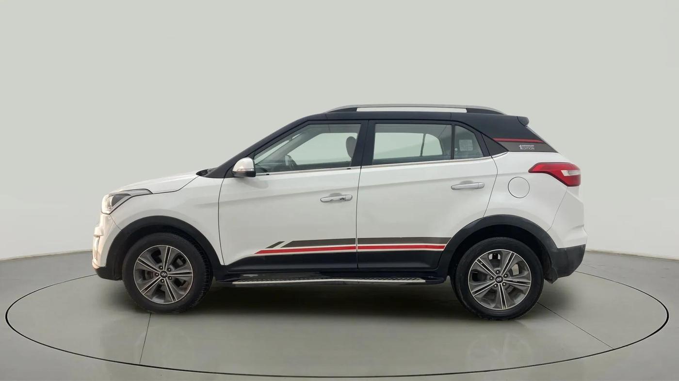 2016 Hyundai Creta SX PLUS  ANNIVERSARY EDITION 1.6 PETROL, Petrol, Manual, 1,01,967 km, Left Side