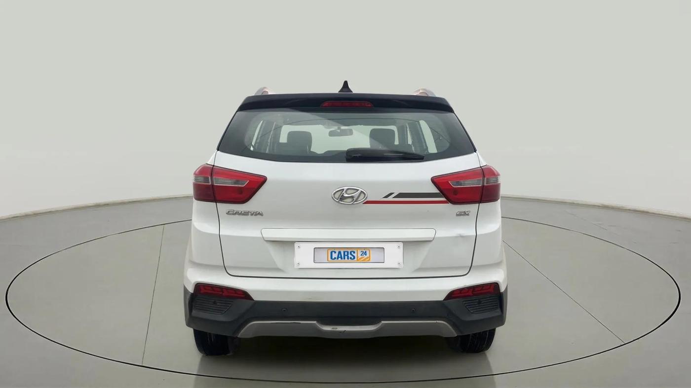 2016 Hyundai Creta SX PLUS  ANNIVERSARY EDITION 1.6 PETROL, Petrol, Manual, 1,01,967 km, Back/Rear