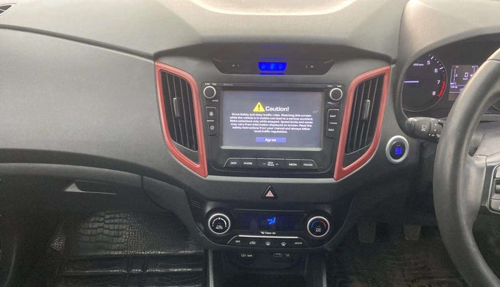 2016 Hyundai Creta SX PLUS  ANNIVERSARY EDITION 1.6 PETROL, Petrol, Manual, 1,01,967 km, Air Conditioner