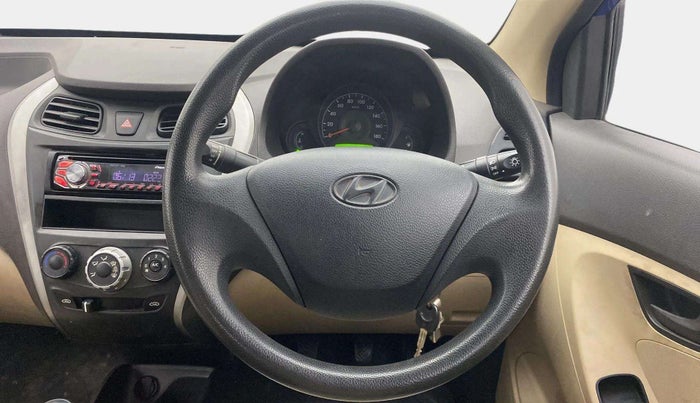 2014 Hyundai Eon ERA +, Petrol, Manual, 40,586 km, Steering Wheel Close Up