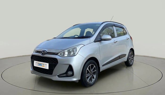 2018 Hyundai Grand i10 ASTA 1.2 KAPPA VTVT, Petrol, Manual, 75,960 km, Left Front Diagonal