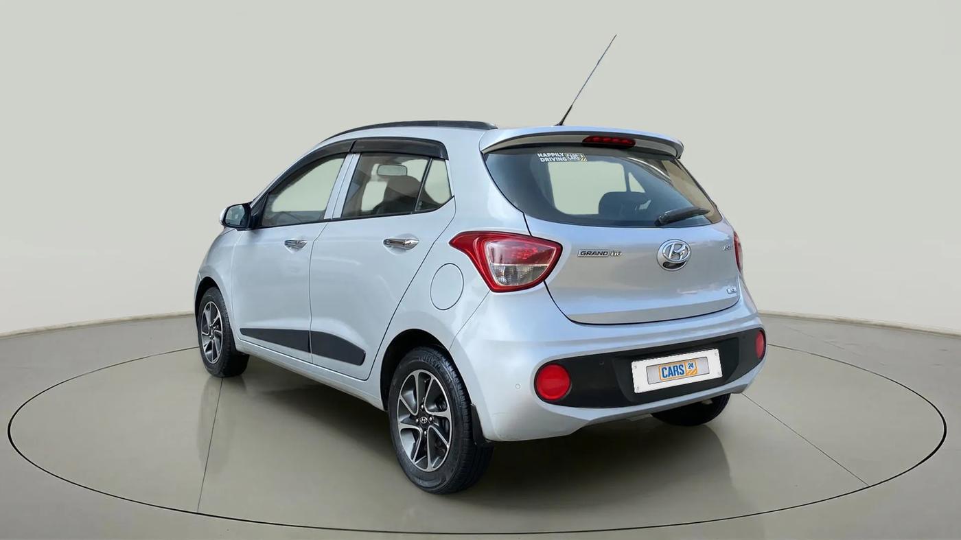 2018 Hyundai Grand i10 ASTA 1.2 KAPPA VTVT, Petrol, Manual, 75,960 km, Left Back Diagonal