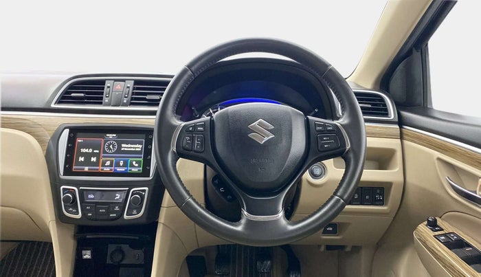 2021 Maruti Ciaz ALPHA 1.5 SHVS PETROL, Petrol, Manual, 14,044 km, Steering Wheel Close Up