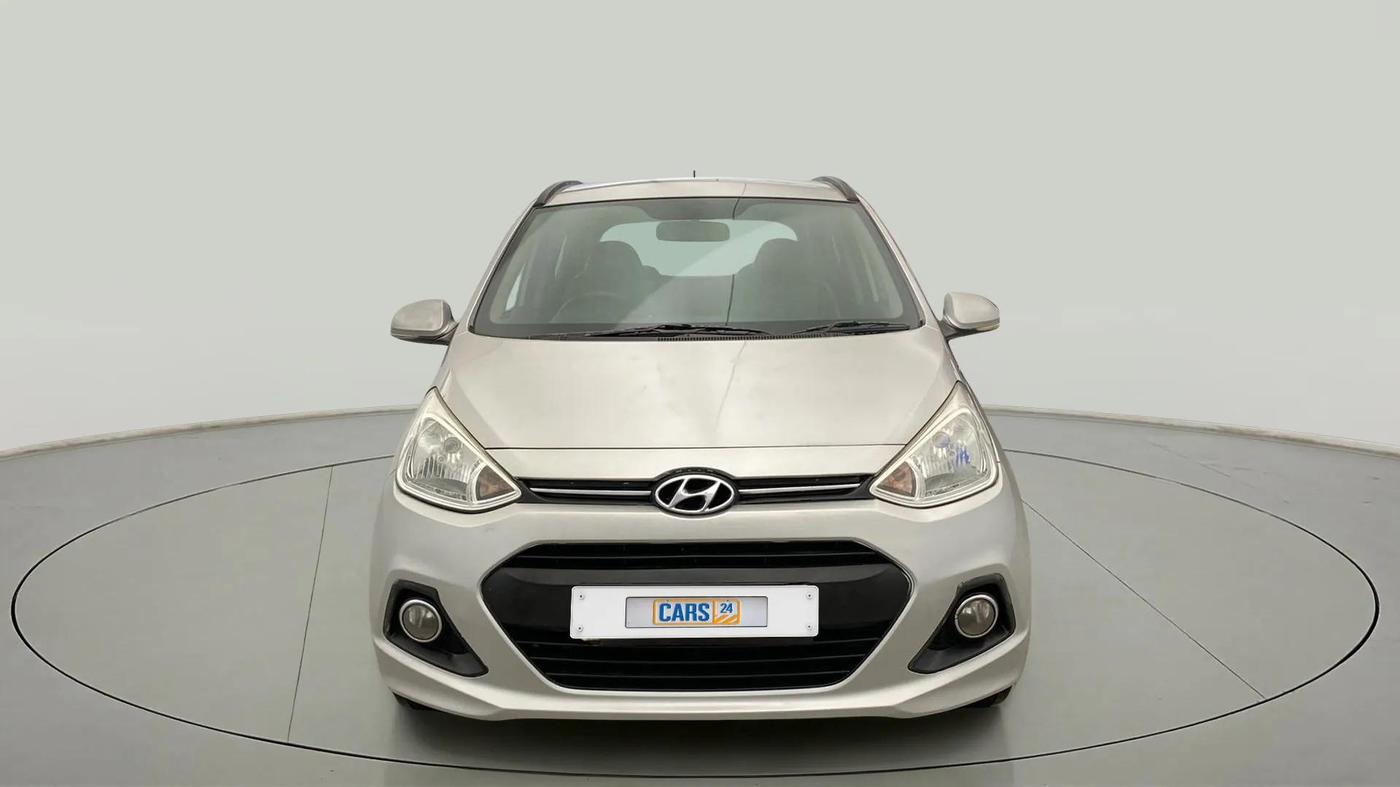 2015 Hyundai Grand i10 SPORTZ 1.2 KAPPA VTVT, CNG, Manual, 88,288 km, Front
