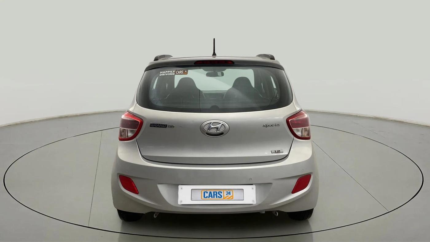 2015 Hyundai Grand i10 SPORTZ 1.2 KAPPA VTVT, CNG, Manual, 88,288 km, Back/Rear