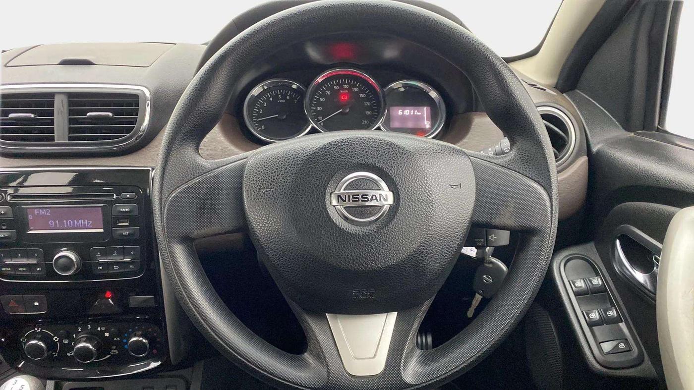 2017 Nissan Terrano XL (P), Petrol, Manual, 61,008 km, Steering Wheel Close Up
