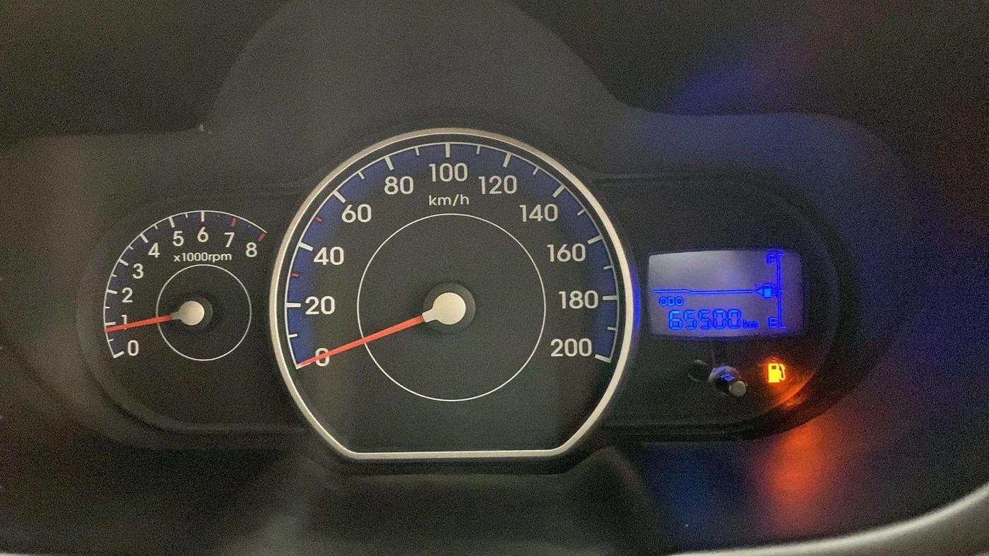 2012 Hyundai i10 MAGNA 1.2, Petrol, Manual, 65,914 km, Odometer Image