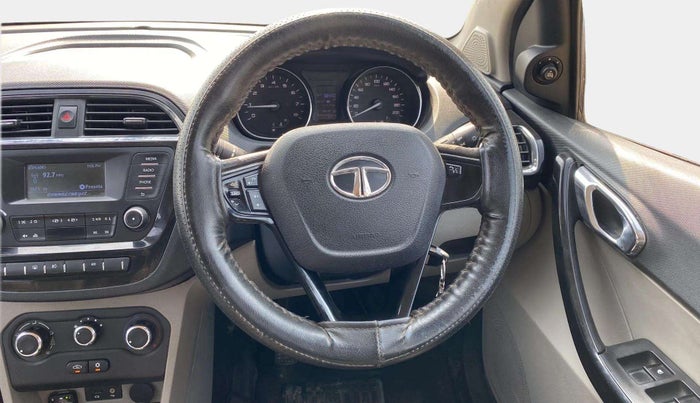 2018 Tata Tiago XZ PETROL, CNG, Manual, 98,494 km, Steering Wheel Close Up