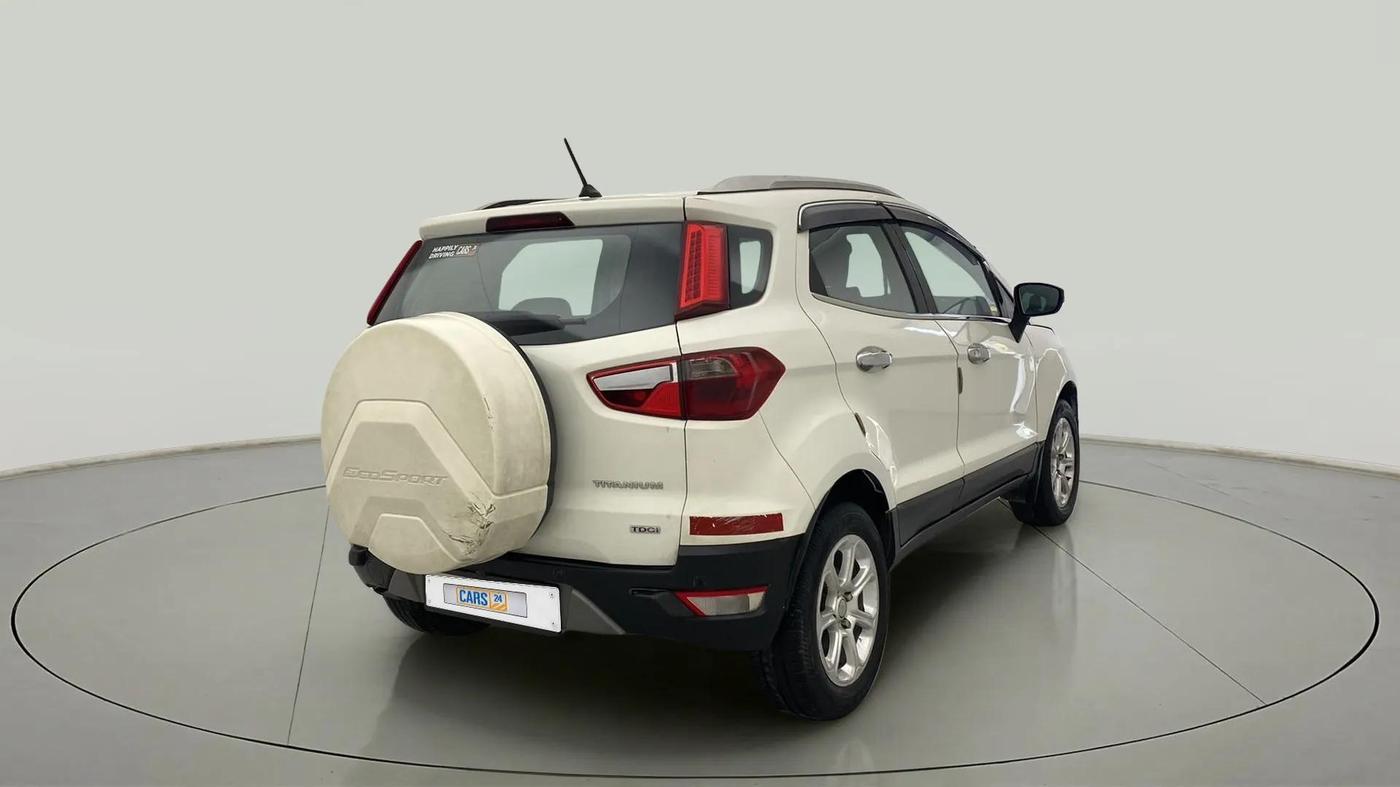 2018 Ford Ecosport TITANIUM + 1.5L DIESEL, Diesel, Manual, 73,186 km, Right Back Diagonal
