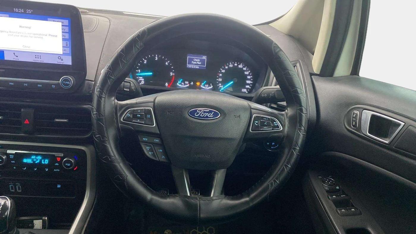 2018 Ford Ecosport TITANIUM + 1.5L DIESEL, Diesel, Manual, 73,186 km, Steering Wheel Close Up