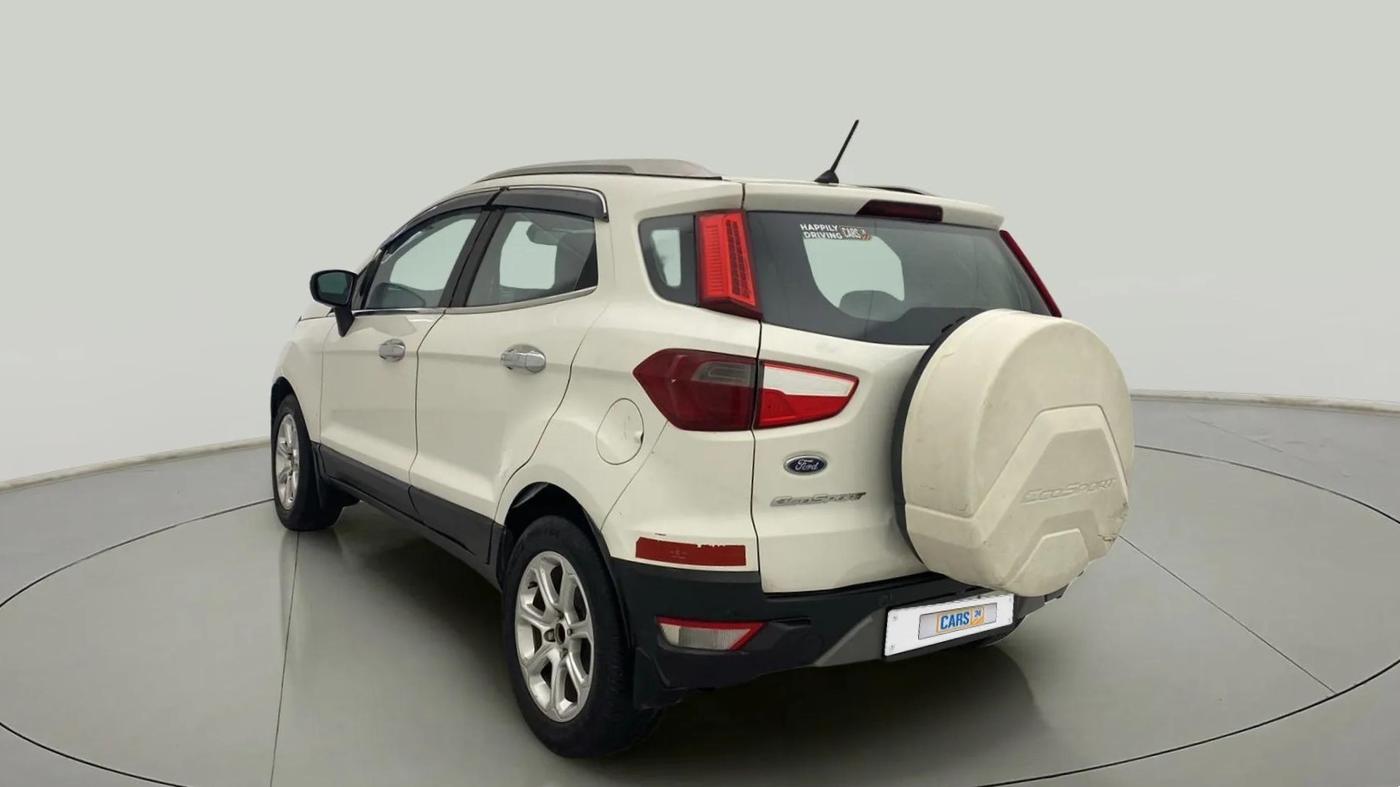 2018 Ford Ecosport TITANIUM + 1.5L DIESEL, Diesel, Manual, 73,186 km, Left Back Diagonal