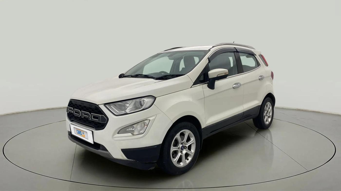 2018 Ford Ecosport TITANIUM + 1.5L DIESEL, Diesel, Manual, 73,186 km, Left Front Diagonal