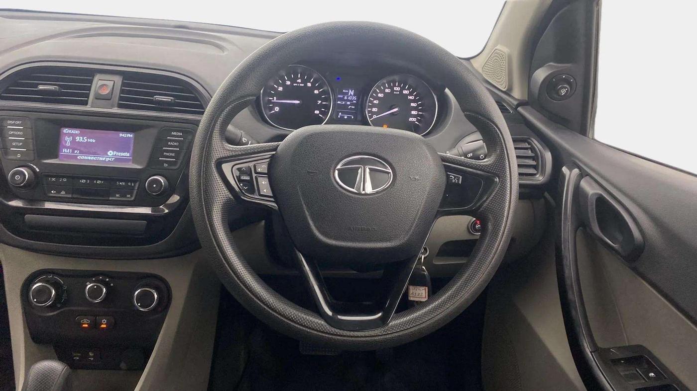 2019 Tata Tiago XZA PLUS PETROL, CNG, Automatic, 61,313 km, Steering Wheel Close Up
