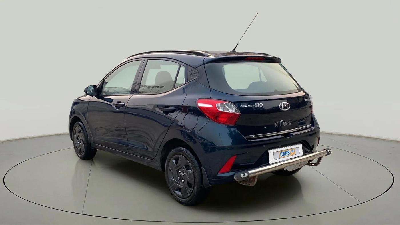 2022 Hyundai GRAND I10 NIOS MAGNA CORPORATE EDITION 1.2 KAPPA VTVT, Petrol, Manual, 29,840 km, Left Back Diagonal
