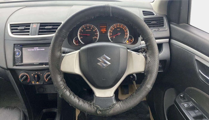 2013 Maruti Swift VXI, Petrol, Manual, 50,159 km, Steering Wheel Close Up