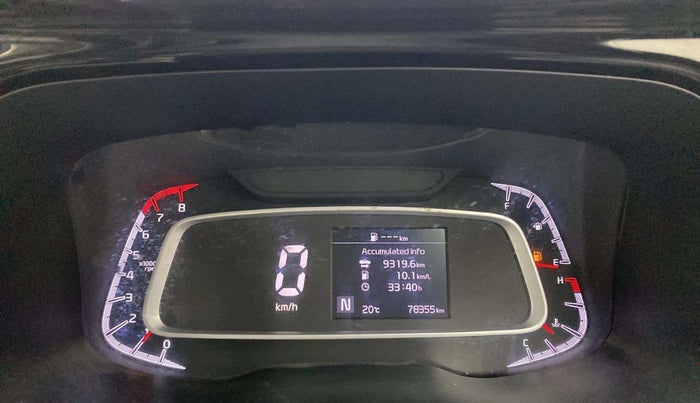 2020 KIA SONET HTX 1.0 IMT, Petrol, Manual, 78,345 km, Odometer Image