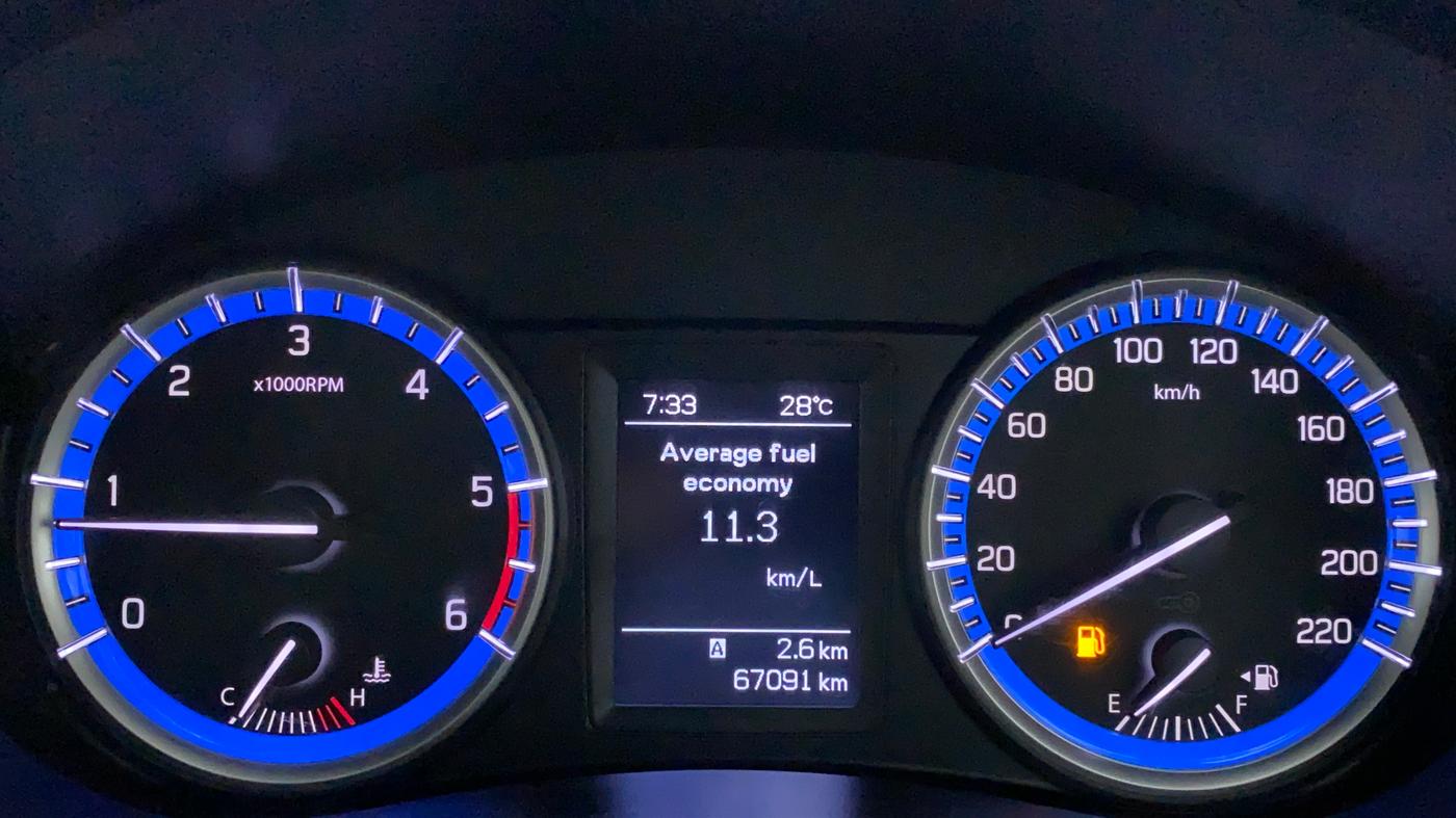 2015 Maruti S Cross ZETA 1.3, Diesel, Manual, 67,163 km, Odometer Image